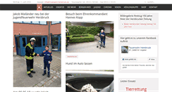 Desktop Screenshot of feuerwehr-hersbruck.de