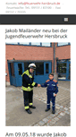 Mobile Screenshot of feuerwehr-hersbruck.de